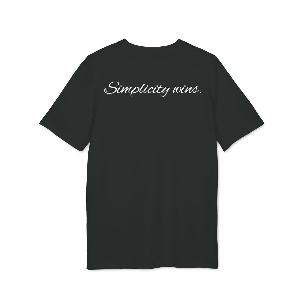 MINIMAL. Signature Tee — Simplicity Wins.